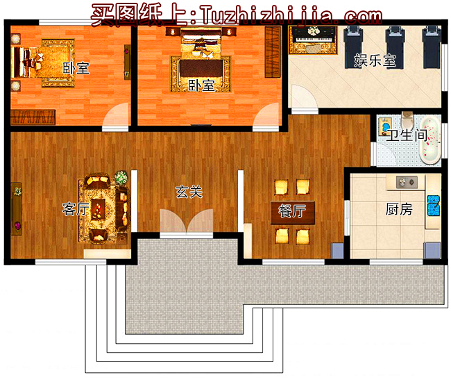 農(nóng)村120平米一層自建房圖，最低造價(jià)僅10萬(wàn)，不建還在等什么