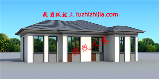 現代農村一層平房圖片，簡單大氣，看一眼你就忍不住想建