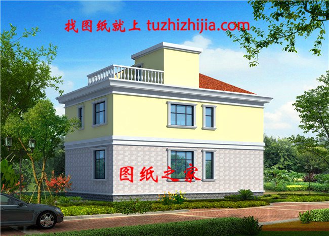 6套農村20萬元二層小樓圖，這樣的房子蓋起來那是相當有面子的