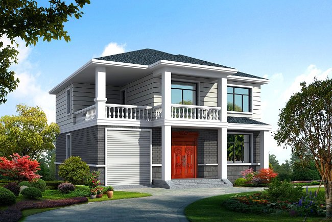 五款140平方米農村建房圖紙，造價30萬以內，這樣的設計誰不喜歡？