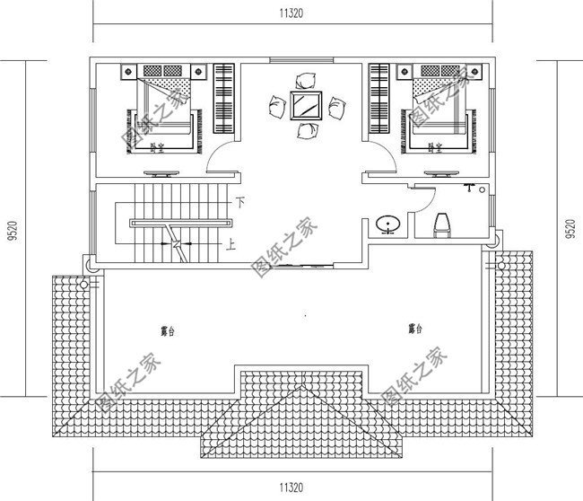 農(nóng)村二層半小戶型別墅設(shè)計圖，建一棟絕對是人生贏家