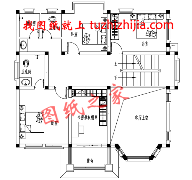 農(nóng)村二層半小戶型別墅設(shè)計圖，建一棟絕對是人生贏家
