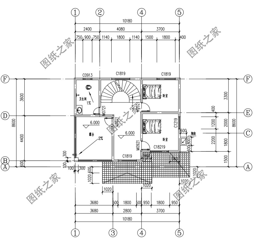 80平米農(nóng)村簡單房子效果圖，小戶型，全部送給你