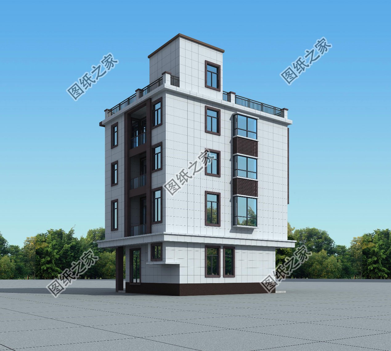 80平米農(nóng)村簡單房子效果圖，小戶型，全部送給你