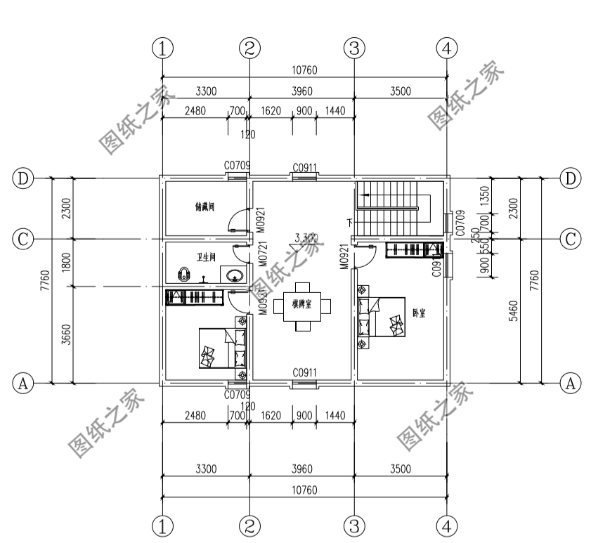 80平米農(nóng)村簡單房子效果圖，小戶型，全部送給你