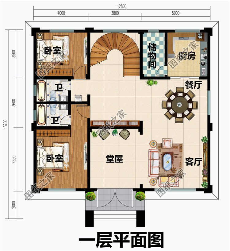 占地150平歐式三層別墅