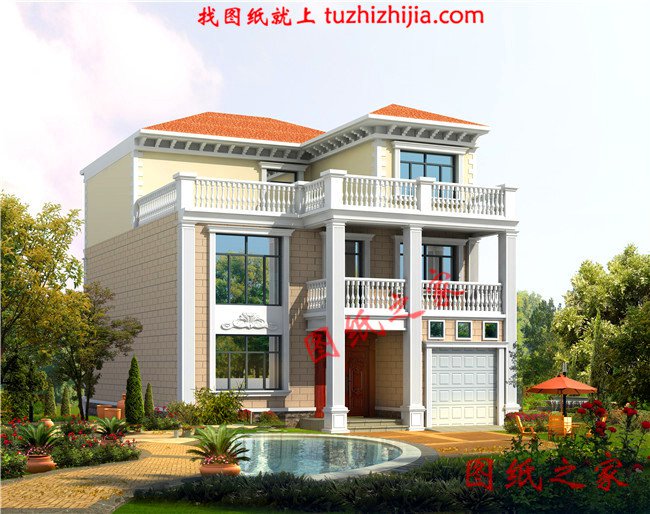 看了這四款自建房90平方米三層設計圖，你還不心動嗎？