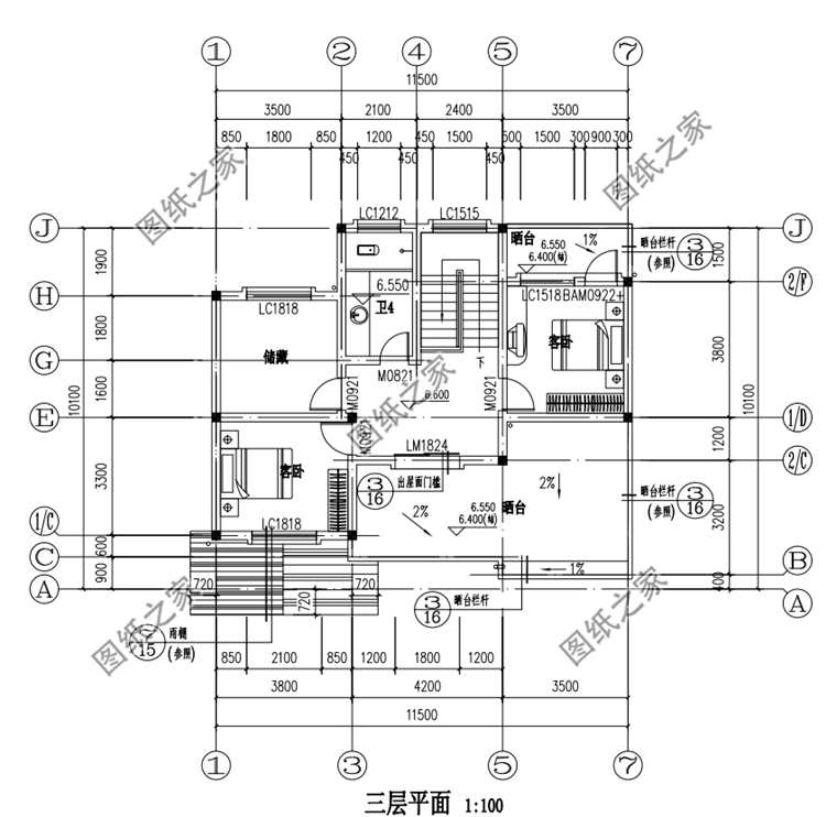 農村20萬元三層小樓效果圖，同學看了都羨慕