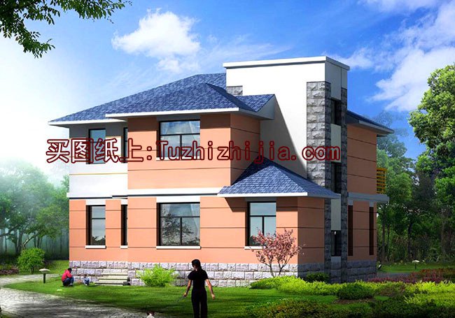 這樣建房，看著就讓人心動不已，這五款二層90平米農(nóng)村自建房設計圖趕快收藏