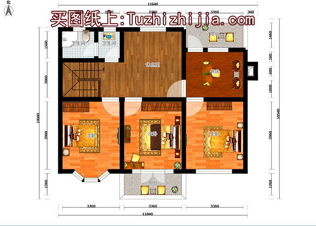 這樣建房，看著就讓人心動不已，這五款二層90平米農(nóng)村自建房設計圖趕快收藏