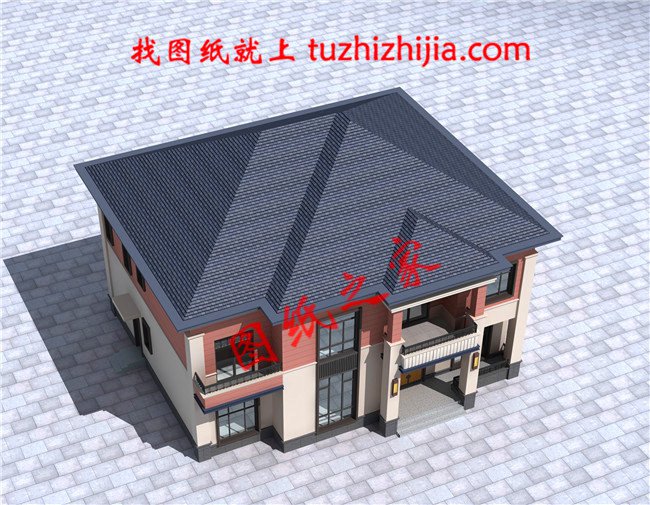 農村30萬二層樓房圖片帶院子，真正適合農村建的房子