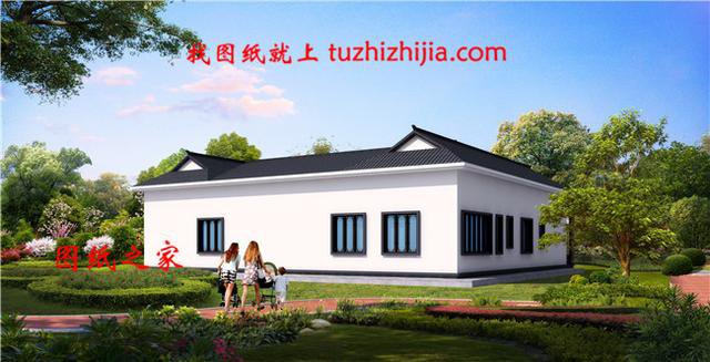 最漂亮的一層平房圖，不僅造價低，施工還簡單