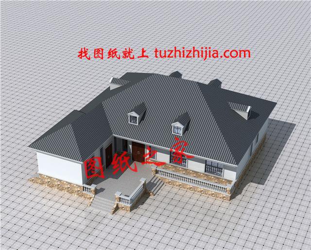 最漂亮的一層平房圖，不僅造價低，施工還簡單