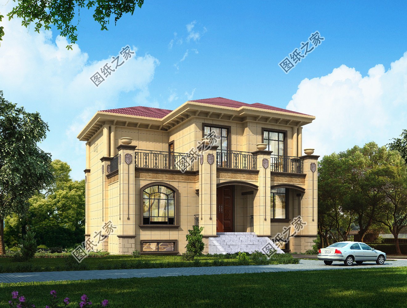 精心挑選的5套最好看的農村二層樓房圖，給你最溫馨的住所