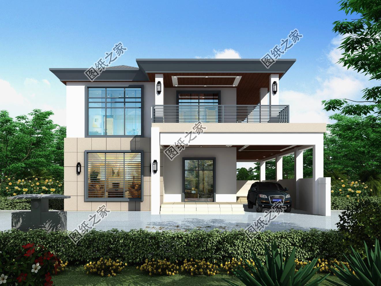 精心挑選的5套最好看的農村二層樓房圖，給你最溫馨的住所