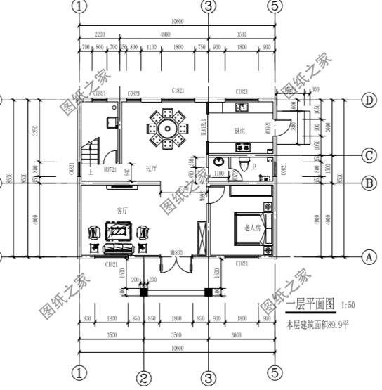 農(nóng)村三層占地90平方米自建房設(shè)計(jì)圖，簡(jiǎn)直就是小宅基地的福音