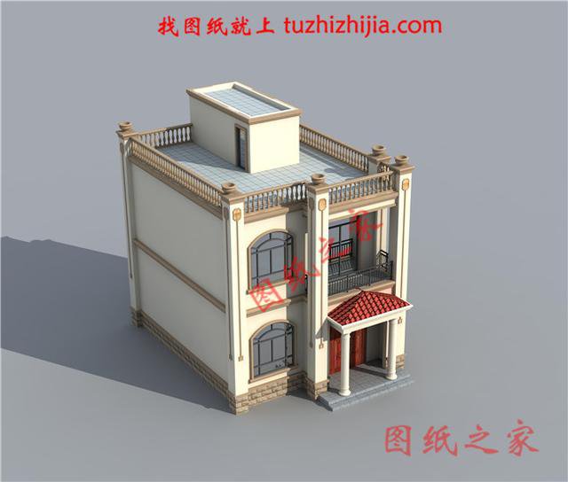 農(nóng)村小型二層二間設(shè)計(jì)圖，經(jīng)濟(jì)實(shí)用，農(nóng)村建房佳選