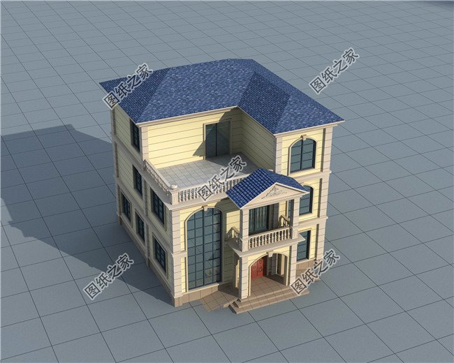 4套三層帶陽臺別墅設計圖，準備建房的朋友可千萬別錯過