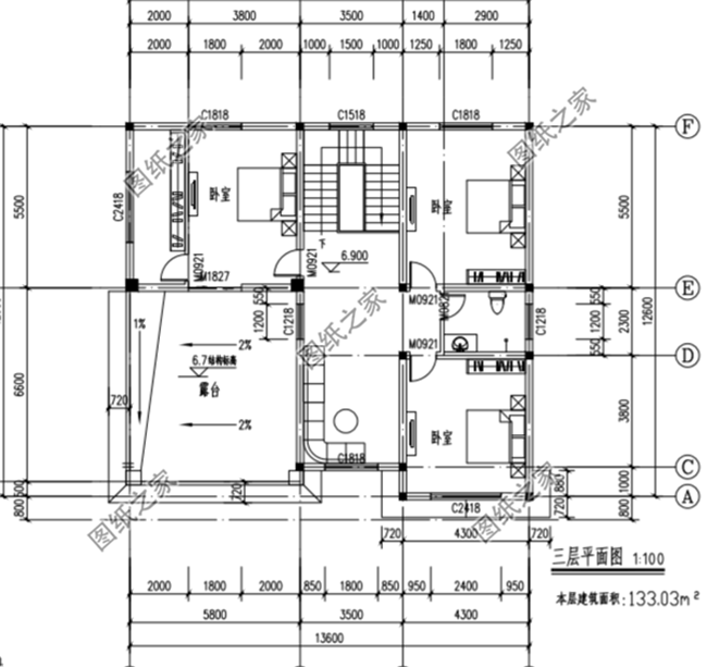 在農村建普通三層三間樓房怎么建呢？快快收藏圖紙起來