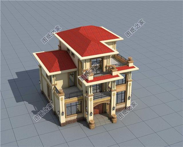 推薦三款鄉(xiāng)下二層半房屋圖片，絕對的一眼驚艷到你，收藏圖紙不迷路