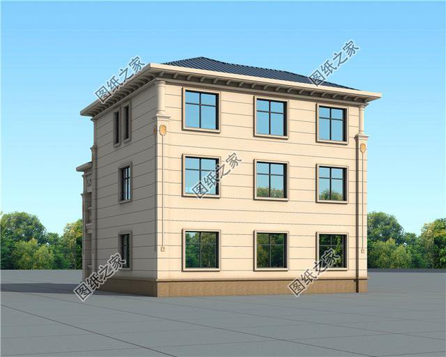 廣東農村自建房圖，簡約大氣，想低調都不行