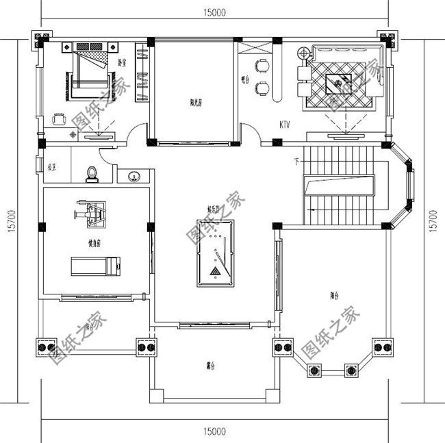 五套四層超豪華別墅外觀圖，這樣的房子簡直太帥啦！