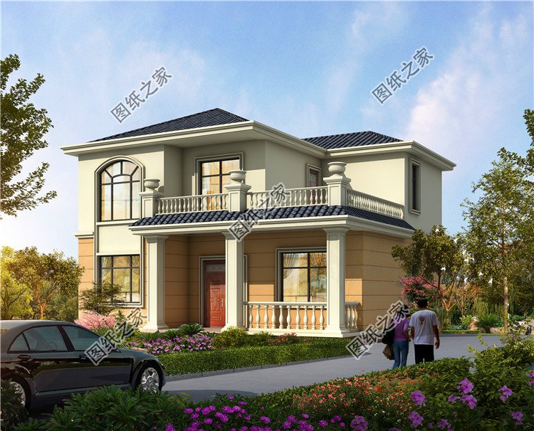 農村二層建房怎么設計才好看？看完這三款，我都想回家建房了