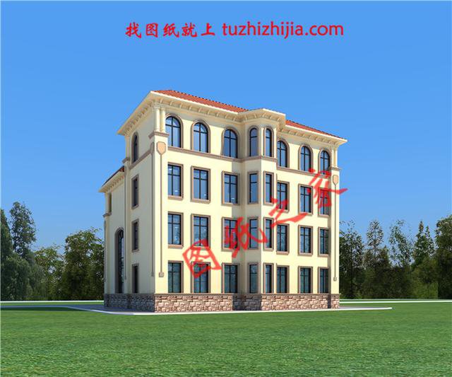 自建房16x12米設計圖紙，一層到四層都有，看的我都想建房了
