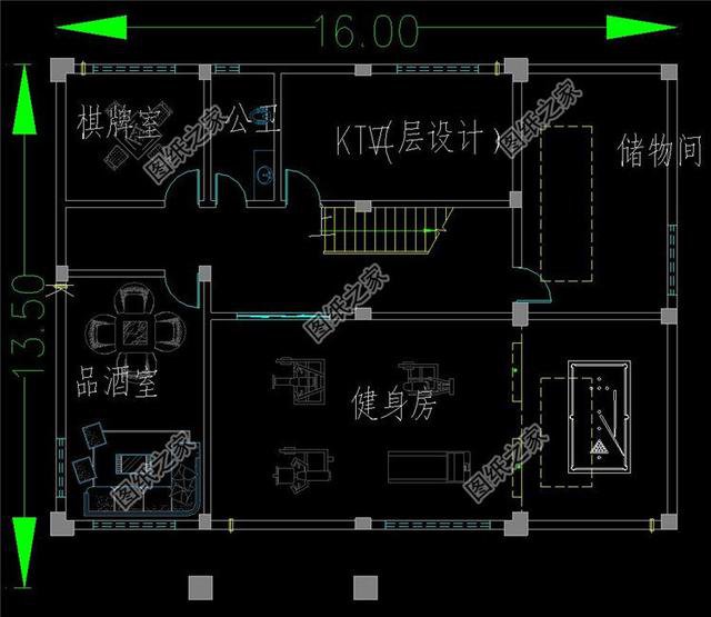 自建房16x12米設計圖紙，一層到四層都有，看的我都想建房了