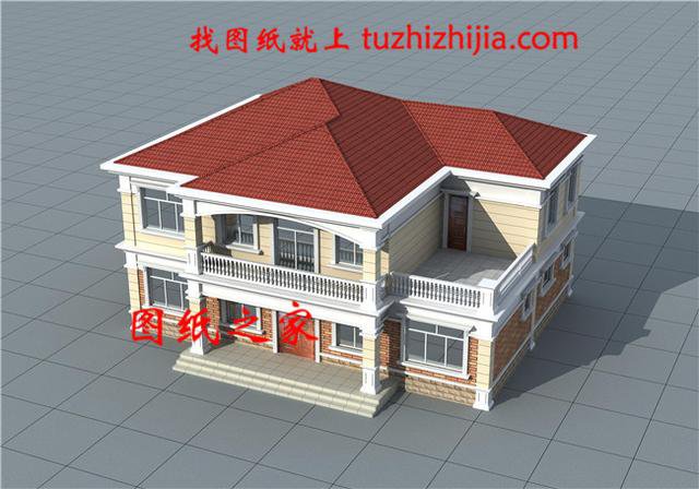 自建房16x12米設計圖紙，一層到四層都有，看的我都想建房了