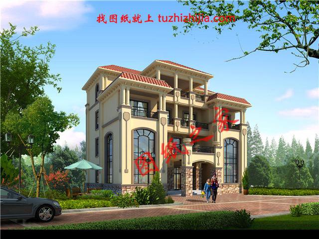 自建房16x12米設計圖紙，一層到四層都有，看的我都想建房了