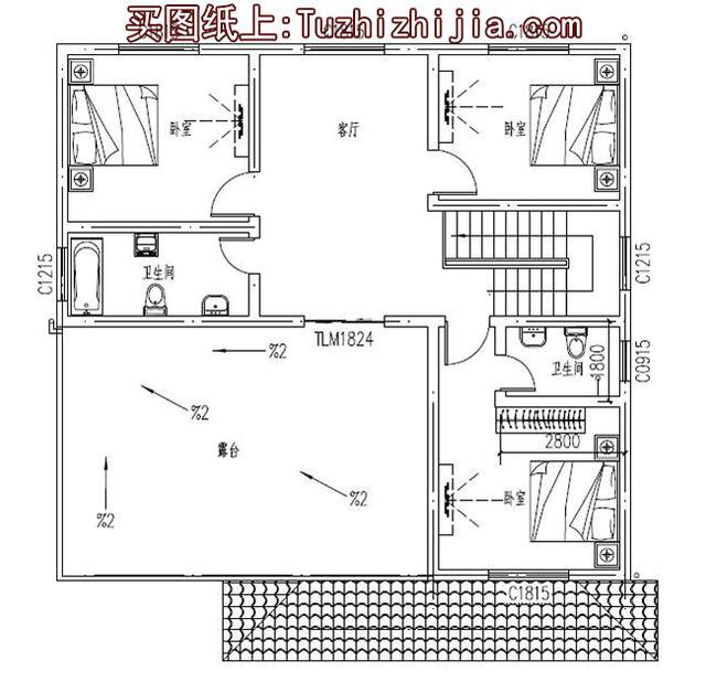 2026農村新款別墅圖帶地下室，經濟實用，你想要的層數都有