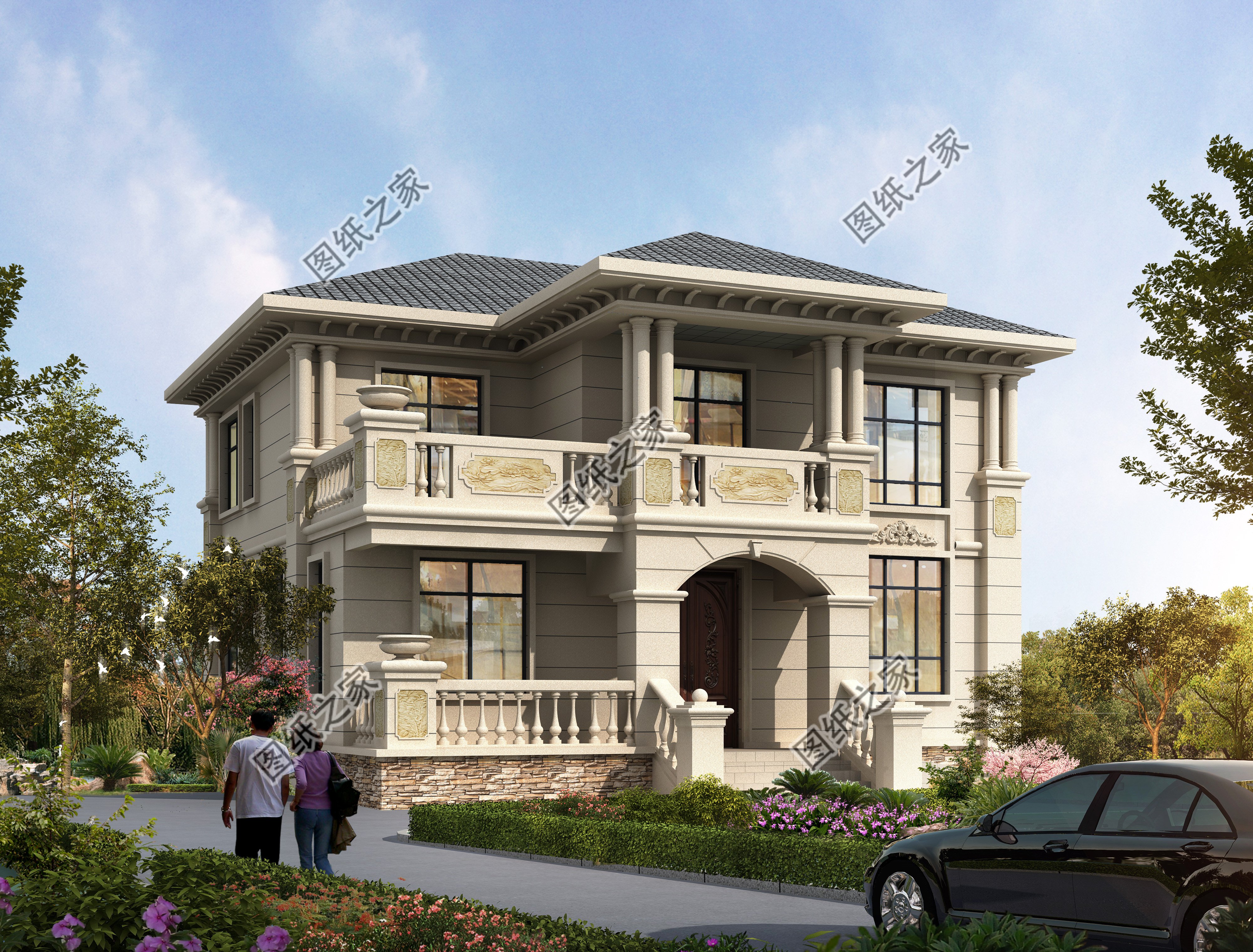 農村最漂亮的三層別墅圖片，90后必看，美呆了