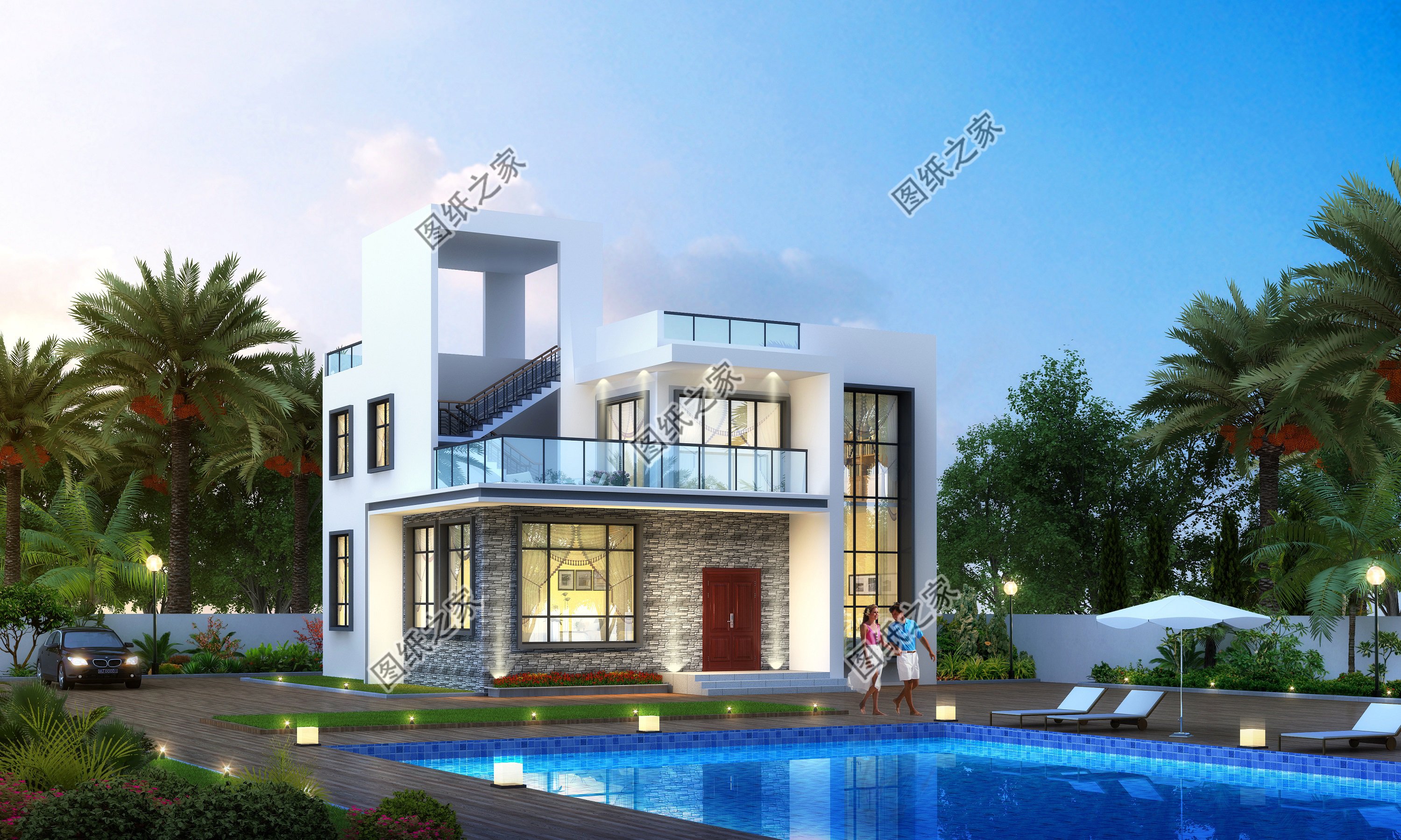 農村最漂亮的三層別墅圖片，90后必看，美呆了