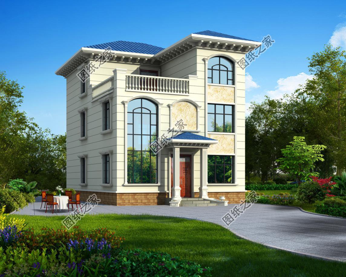 2026年新款三層別墅圖帶車庫，家人都喜歡第二款，鄰居卻看中了第一款