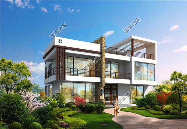 15×10農村二層戶型圖，造價低性價比高，農村建一棟未免太好看