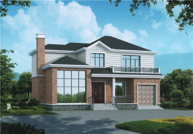 15×10農村二層戶型圖，造價低性價比高，農村建一棟未免太好看