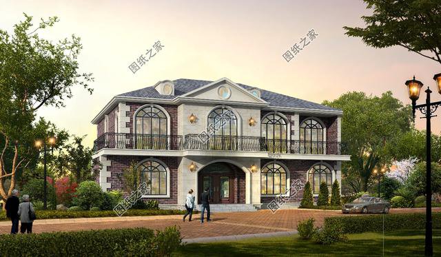 鄉(xiāng)村自建房屋設(shè)計圖，接地氣的二層小樓，全部送給你