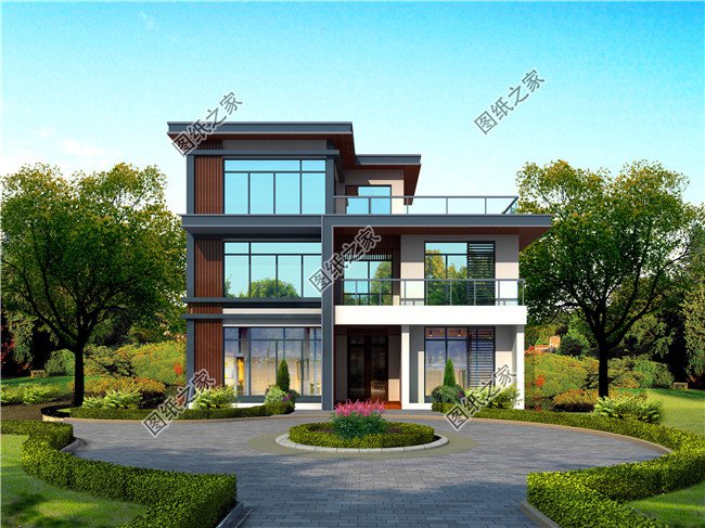 精心推薦四款農村現代三層別墅，這么美的別墅可不只國外才有