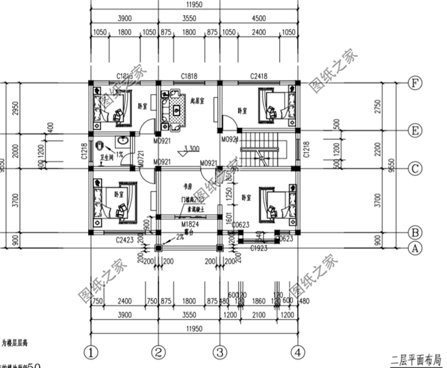 農村占地100平米三層自建房設計圖，造價25-30萬，小而精的戶型你值得擁有！
