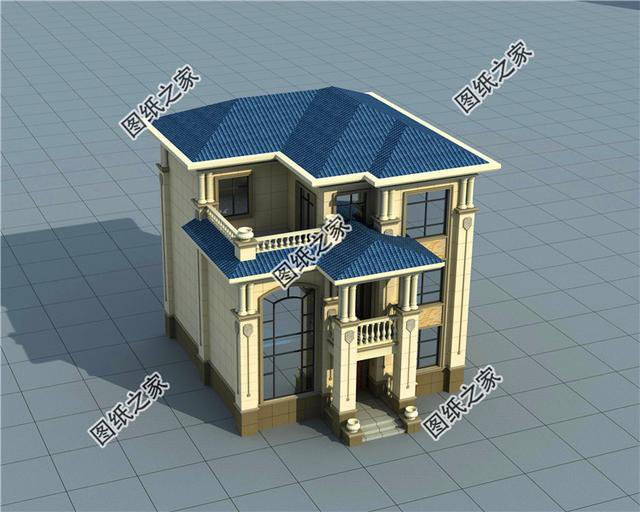 簡約接地氣自建房外觀圖，經濟又實用，最適合農村建造