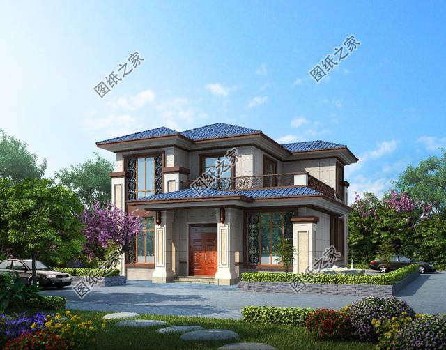 180平米農村自建房設計圖，外觀精美，絕對是值得建的房子