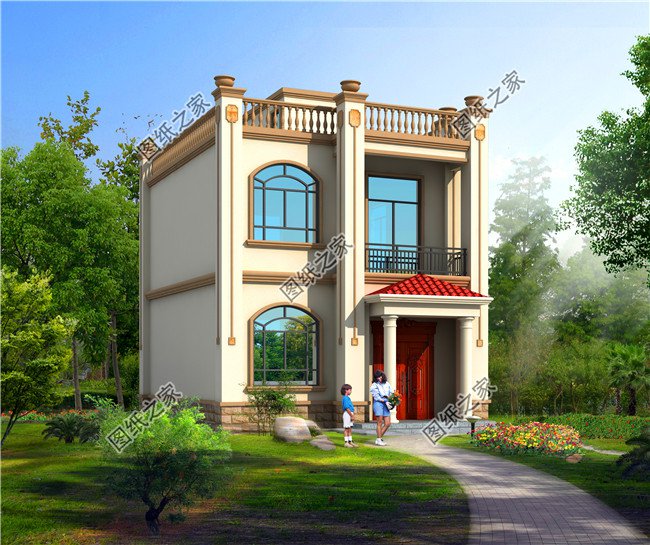 三套漂亮農村二層二間新款式設計圖，讓很多農村人為此瘋狂