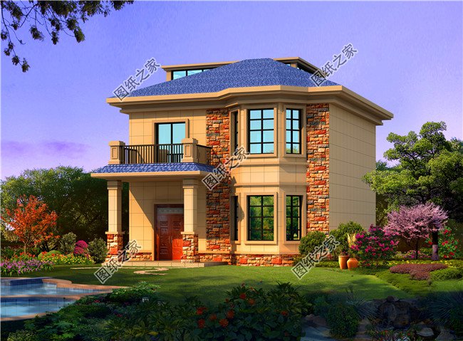 三套漂亮農村二層二間新款式設計圖，讓很多農村人為此瘋狂