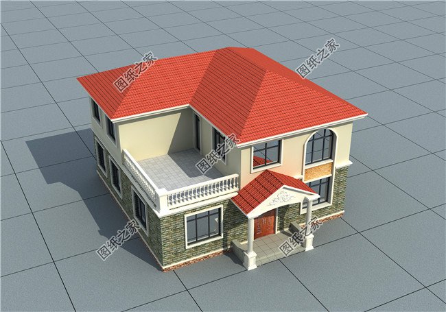 三款12米乘12米建房設計圖，戶型方正，每個村都該有的戶型