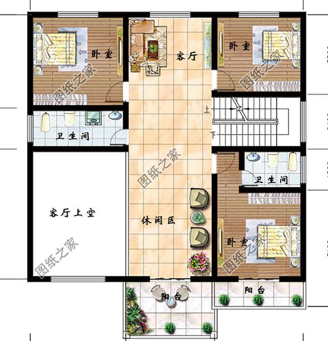 三層農村自建房實景圖平面圖，快來看看三層別墅怎么建！