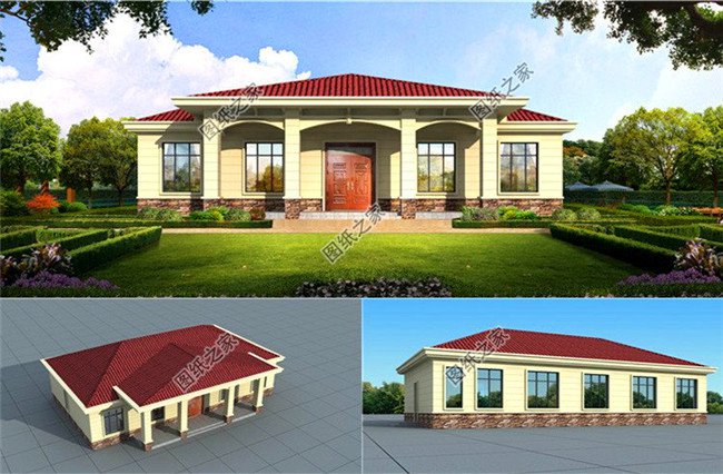 還在猶豫沒有一層五房一廳的設計圖嗎？這四款戶型美觀大方通透，鄰居見了都說好