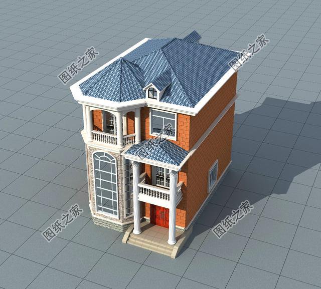 占地90平方三層自建房設(shè)計(jì)，小戶型不等于土氣，看看你就知道了