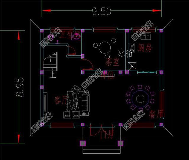 占地90平方三層自建房設(shè)計(jì)，小戶型不等于土氣，看看你就知道了