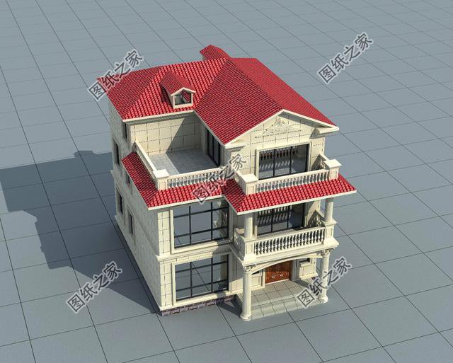 占地90平方三層自建房設(shè)計(jì)，小戶型不等于土氣，看看你就知道了